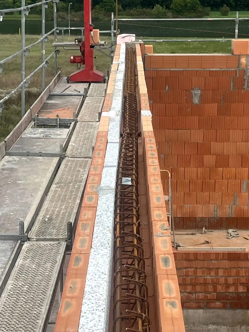 Hochbau & Maurerarbeiten — Arbeitsbeispiel